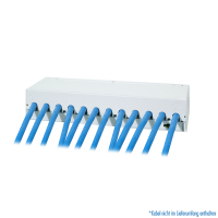 Patchpaneel 12-poorts met 6 Cat.6A Keystone-modules