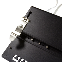 DIN-rail montagebeugels, roestvrij staal, 2 stuks