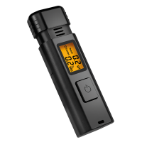 Alcoholtester, LCD-scherm, zwart